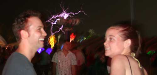 Me and Katrina and the Teslia Coil