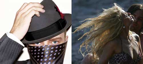Justin Timberlake and Paris Hilton